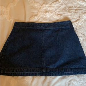 Urban Outfitters zip on the side skirt